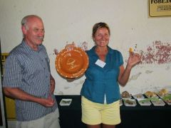 I. díj a narancsszínű enyves-korallgombáért