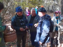 Megyeri Zoltán és Vöröss Kata a túravezető