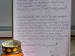 Elhunyt tagtársainkról minden évben megemlékezünk