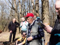 A tanfolyam első helyszíni fajhatározása